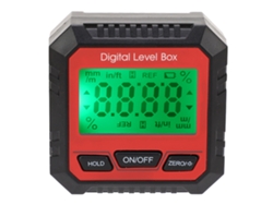 Nivel Digital, Buscador De Cajas Magnéticas, Transportador De Ángulos, Inclinómetro, Carpintería Y Construcción.