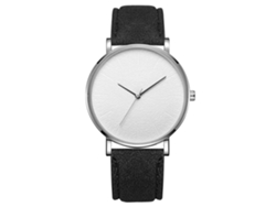 Reloj De Pulsera Unisex De Cuarzo Zhoulianfa Con Correa De Cuero Sintético (blanco)