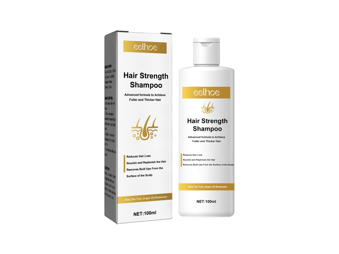 Champú de anguila para el crecimiento del cabello y el fortalecimiento de las raíces.