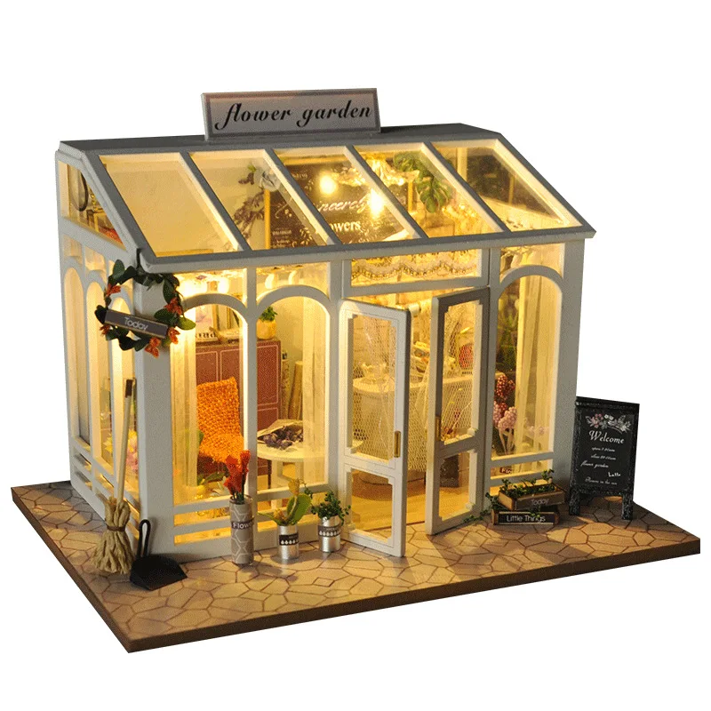 Rompecabezas 3D de madera, juguete infantil, modelo en miniatura para armar. MDUG (Estilo 2)