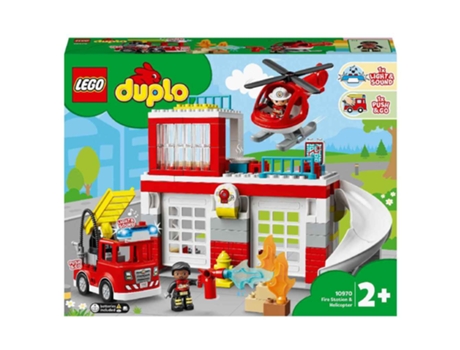 LEGO Duplo Estación de Bomberos y Helicóptero 10970