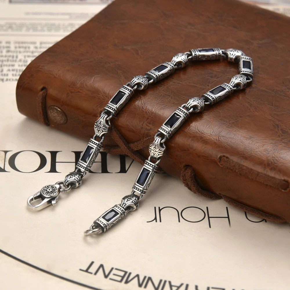 Pulsera De Circonitas Con Diseño Árabe De Estilo Turco (22 Cm)