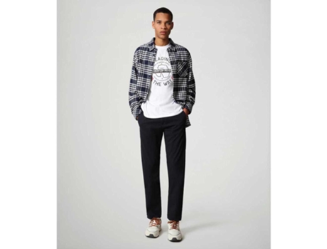Camiseta de Hombre NAPAPIJRI Salya Sleeve Blanco