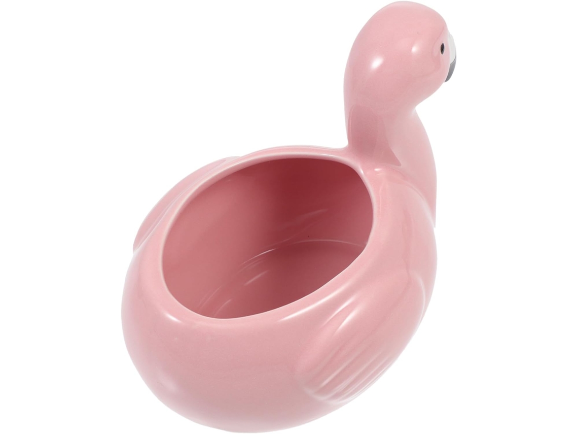Taza De Cerámica Con Gran Capacidad Y Fácil De Usar, Ideal Para Fiestas Hawaianas. Diseño De Flamenco.