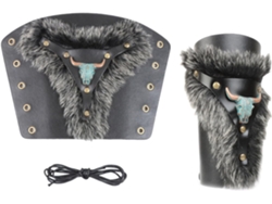 Protectores de muñeca de cuero SFUSHOS para cosplay
