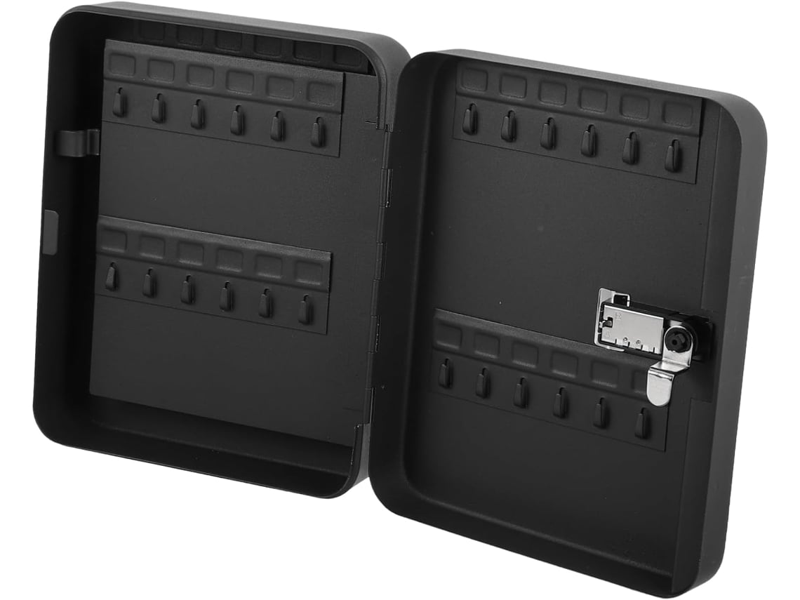 Caja De Llaves Mural Con 48 Ranuras, Metal Resistente, Almacenamiento Seguro Para La Gestión De Llaves.