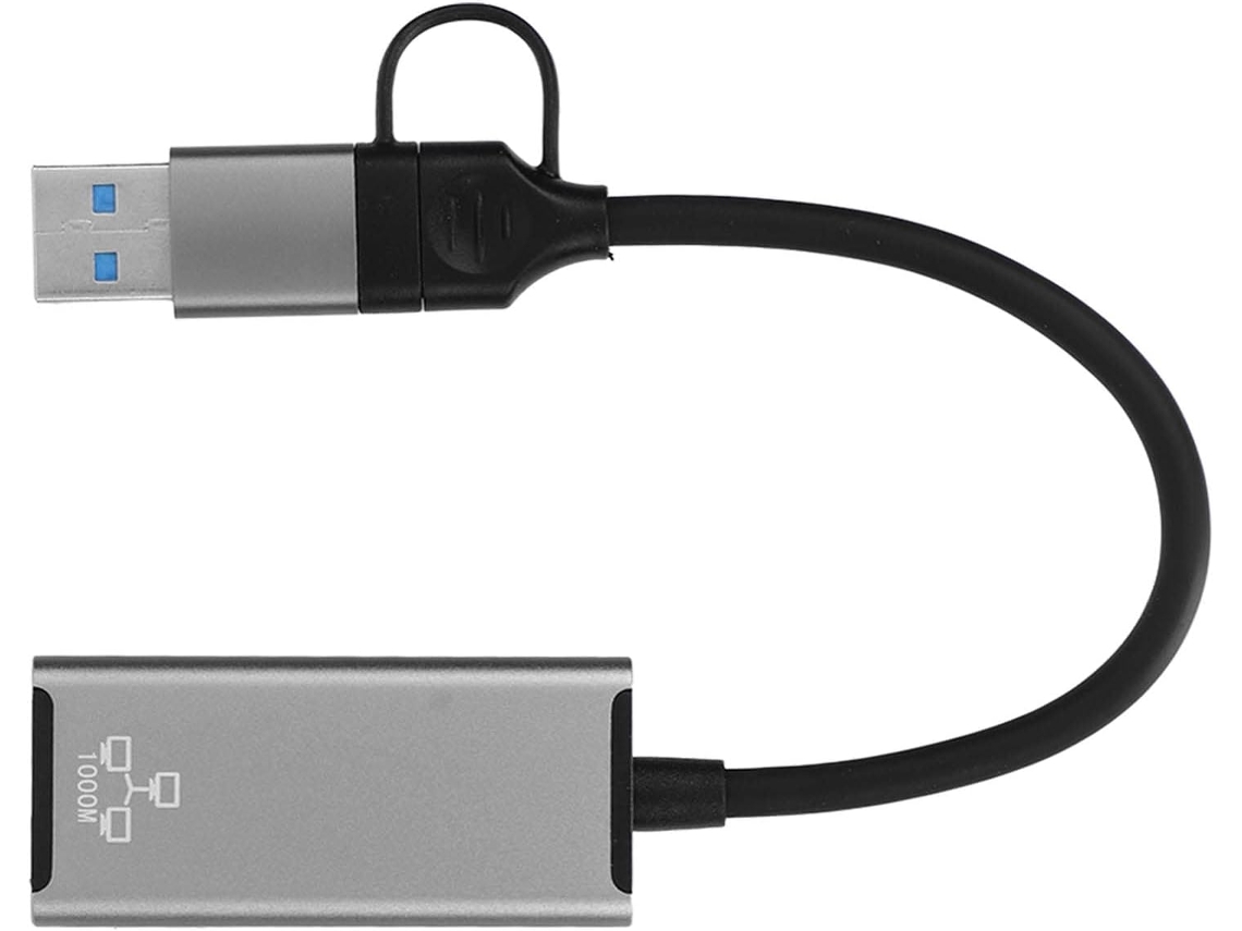 Adaptador Ethernet Gigabit Profesional, Adaptador De Red Usb Estable Para Internet