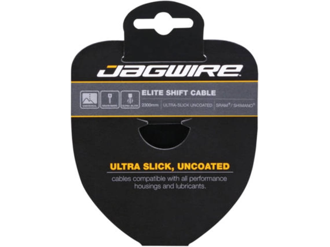 Cableado JAGWIRE Shift Cable-Elite Stainless-1.1X2300Mm-Sram/Shimano (Negro-TU)