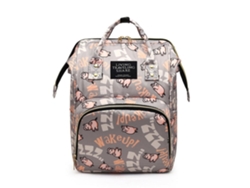 Mochila de maternidad multifuncional de gran capacidad para pañales de bebé, mochila para cochecito de bebé Yunzii
