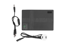 Suministro De Energía Ininterrumpida Ups 8800mah Backup Batería 5v 9v 12v Poe 15v 24v Para Cámara Router Us Plug Negro
