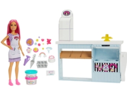 BARBIE e a sua Pastelaria (Edad Mínima: 4 Años - 39,5 x 7,5 x 32,5 cm)