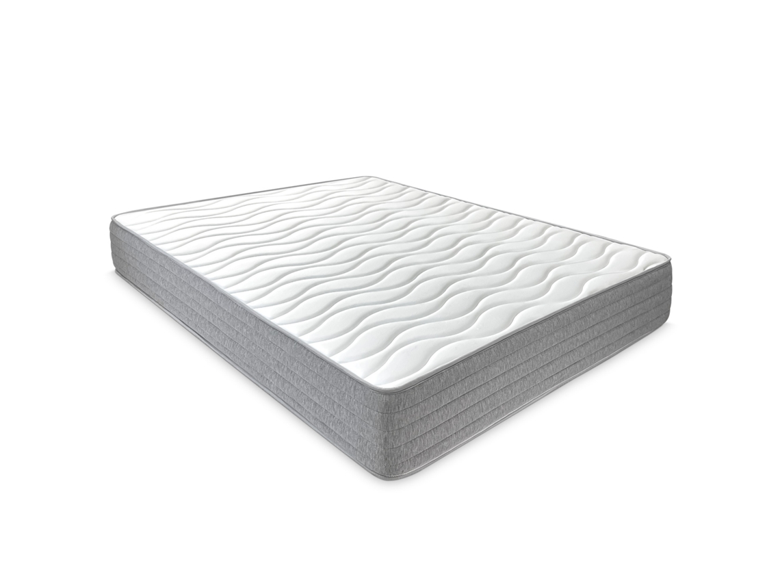 Colchón 135x200 Viscoelástico Nora, Grosor 25 Cm, Reversible, Transpirable Y De Firmeza Óptima