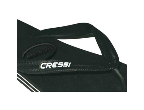 Chanclas de Playa Negras EU 45-46 Hombre CRESSI