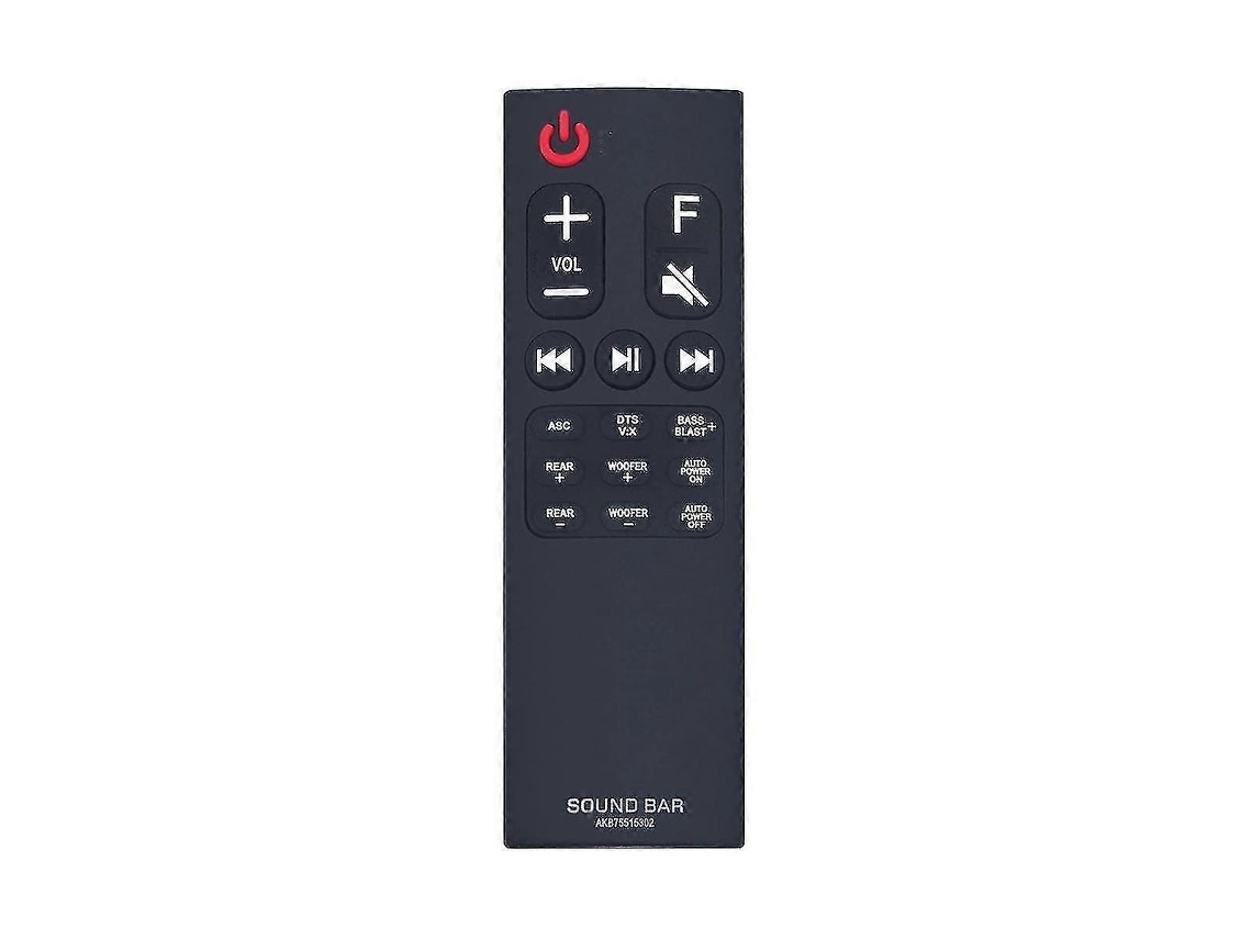 Control remoto de repuesto para barra de sonido LG Sk5 Akb75515302, nuevo, negro, Vayotoy
