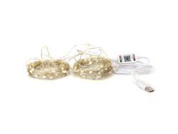 Rebe-luz De Cuerda 20m 200led Con Control App Bluetooth Sincronización Música Usb Para Decoración Hogar