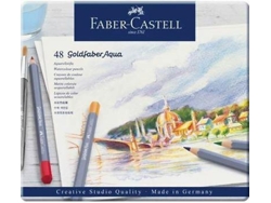 Lápis de Cor Faber-Castell Goldfaber Aqua Acuarela 48 Unidades
