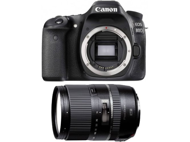 Kit Cámara Réflex CANON EOS 80D + Tamron 16-300mm VC PZD