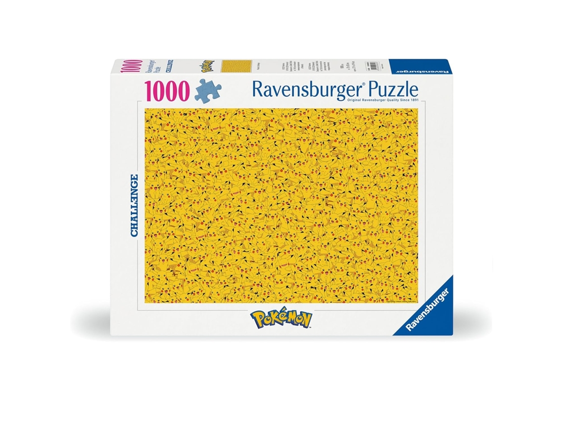 Rompecabezas Pikachu Challenge 1000 piezas RAVENSBURGER