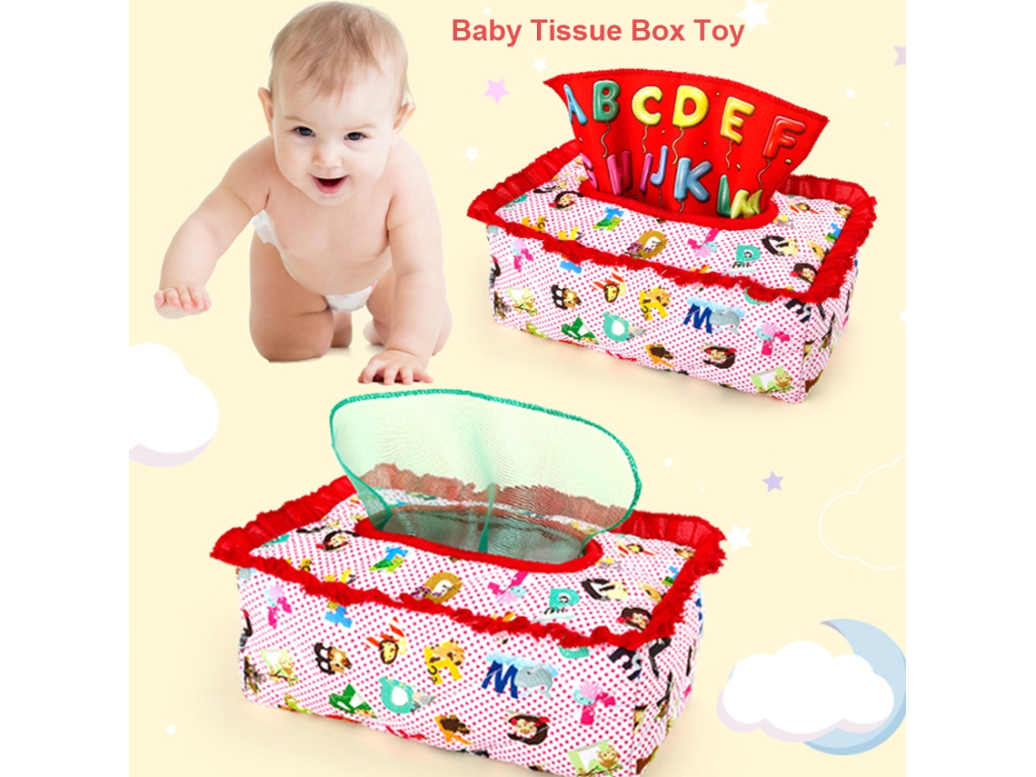 Caja De Toallas Montessori De Juguete Para Bebés De 6 A 12 Meses - Juguetes Sensoriales
