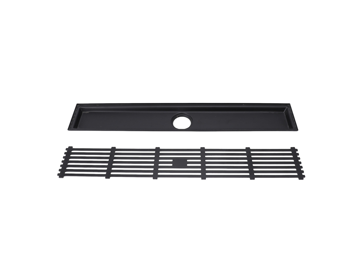 Desagüe de ducha lineal rectangular de acero inoxidable 304 con antiolor de 50 cm