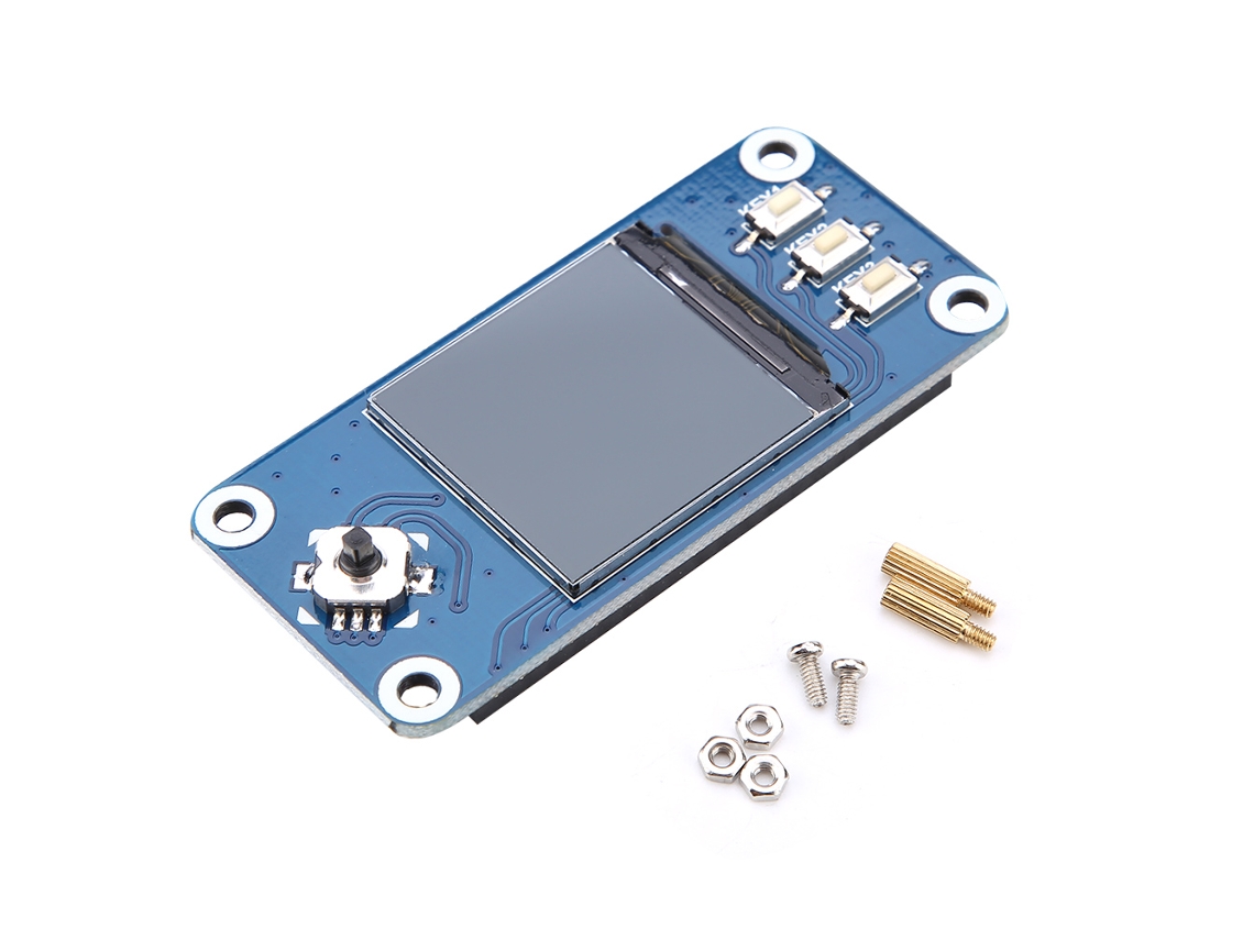 Placa De Expansión Lcd Ips De 1,3 Pulgadas Y 240x240 Para Raspberry Pi Zero/2b/3b/3b+ Con Joystick Y Botones.
