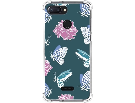 Carcasa Xiaomi Redmi 6 TUMUNDOSMARTPHONE Dibujos Antigolpes Flores 10 Multicolor