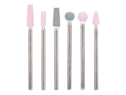 Kit De 6 Brocas Para Dremel De Unhas Em Aço Inoxidável Acessórios Manicure Ferramenta Jg5