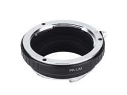 Anillo Adaptador De Lente Metálico Para Lente Pk Mount A Cámara Lm Mount Compatible Con Anillos Automáticos Techart Lm Ea7