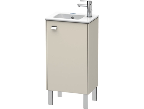 Mueble bajo lavabo DURAVIT Brioso de 42,0 x 28,9 cm 1 puerta con bisagra a la derecha 1 balda de cristal para lavabo ME by Starck 072343