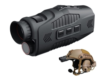 Gafas de visión nocturna, monocular de imagen térmica digital infrarroja de 1080p para la oscuridad, monoculares de viaje para gua YIZHOOD