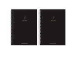 Cuaderno Pacsa First Class 4 Unidades Negro A4 120 Hojas