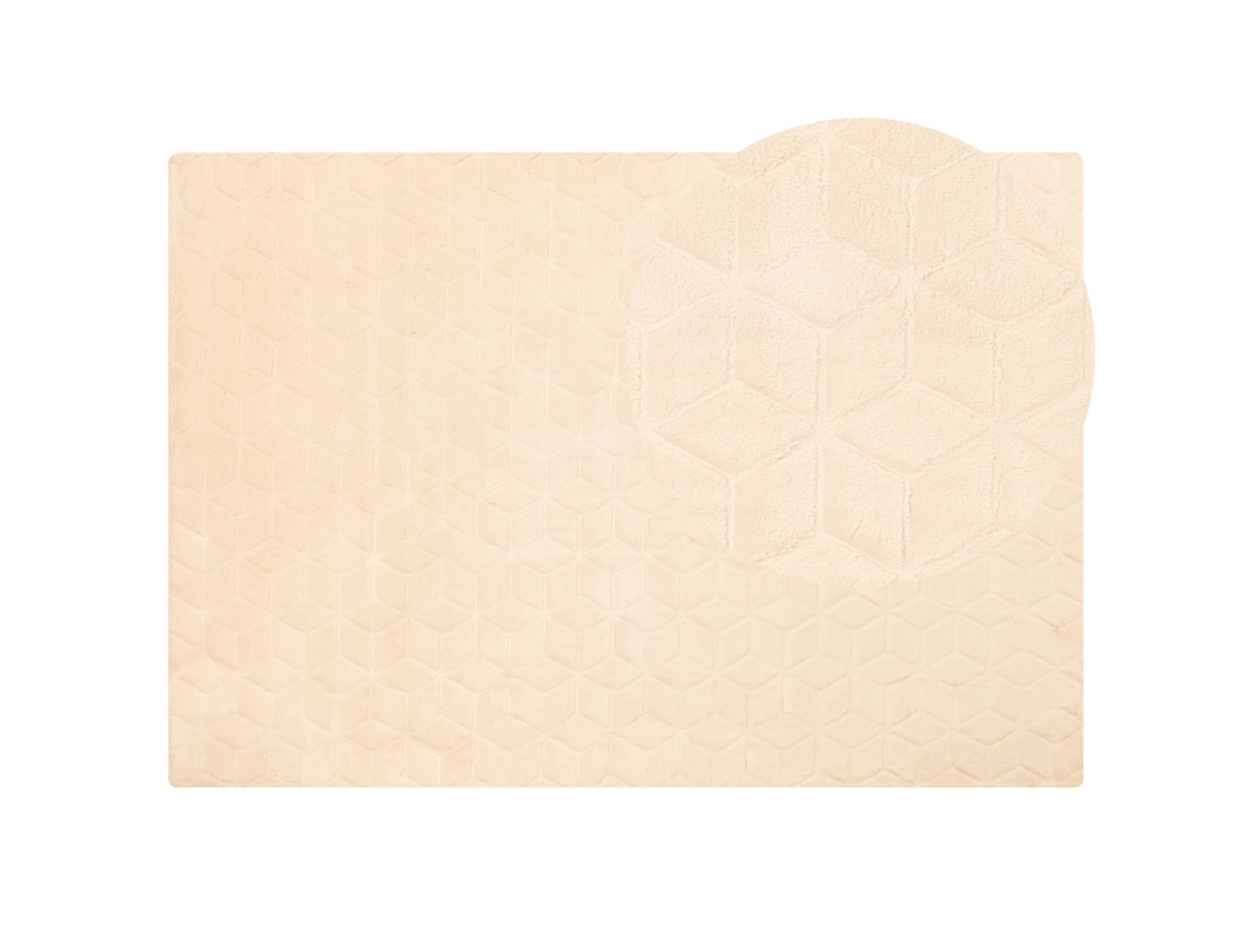 Alfombra BELIANI Thatta de Poliéster Beige 160x230