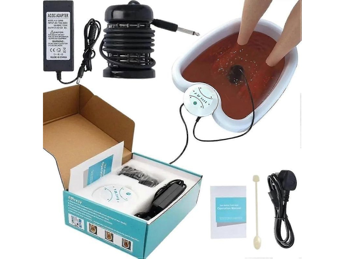 Baños Iónicos Para Pies Para Desintoxicación En Casa: Máquina De Limpieza Y Purificación Corporal