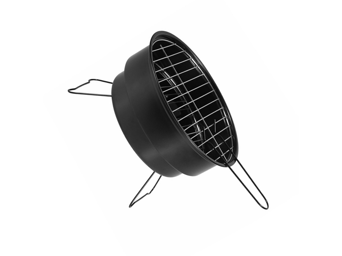 Parrilla de barbacoa portátil antideformación para camping y picnic