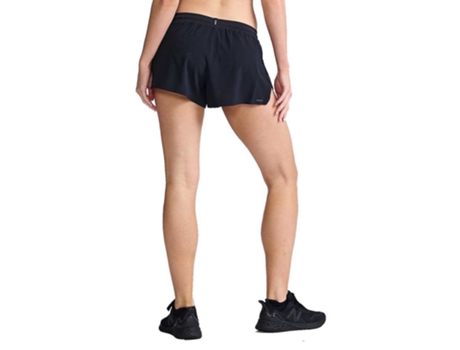 Calção 2XU Shorts Light Speed 3´´ Preto XS Mulher