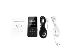 Reproductor Mp4 Multifuncional, Elegante Y Compacto, Con Sonido Estéreo Y Bluetooth, Ideal Para Correr, Caminar, Estudiar Y Asistir A Reuniones.