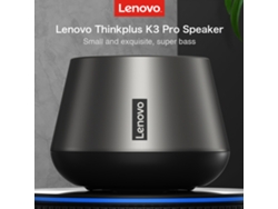 Altavoz inalámbrico Lenovo Thinkplus K3 Pro Bluetooth 5.0, reproductor de música estéreo inalámbrico con micrófono, llamadas HD, sonido estéreo y graves profundos.
