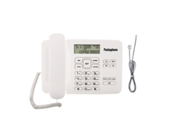 Teléfono con identificador de llamadas y pantalla LCD de calendario