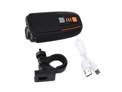 Luz Led Inteligente Superbrillante Para Bicicleta Con Carga Usb Para Ciclismo Nocturno.