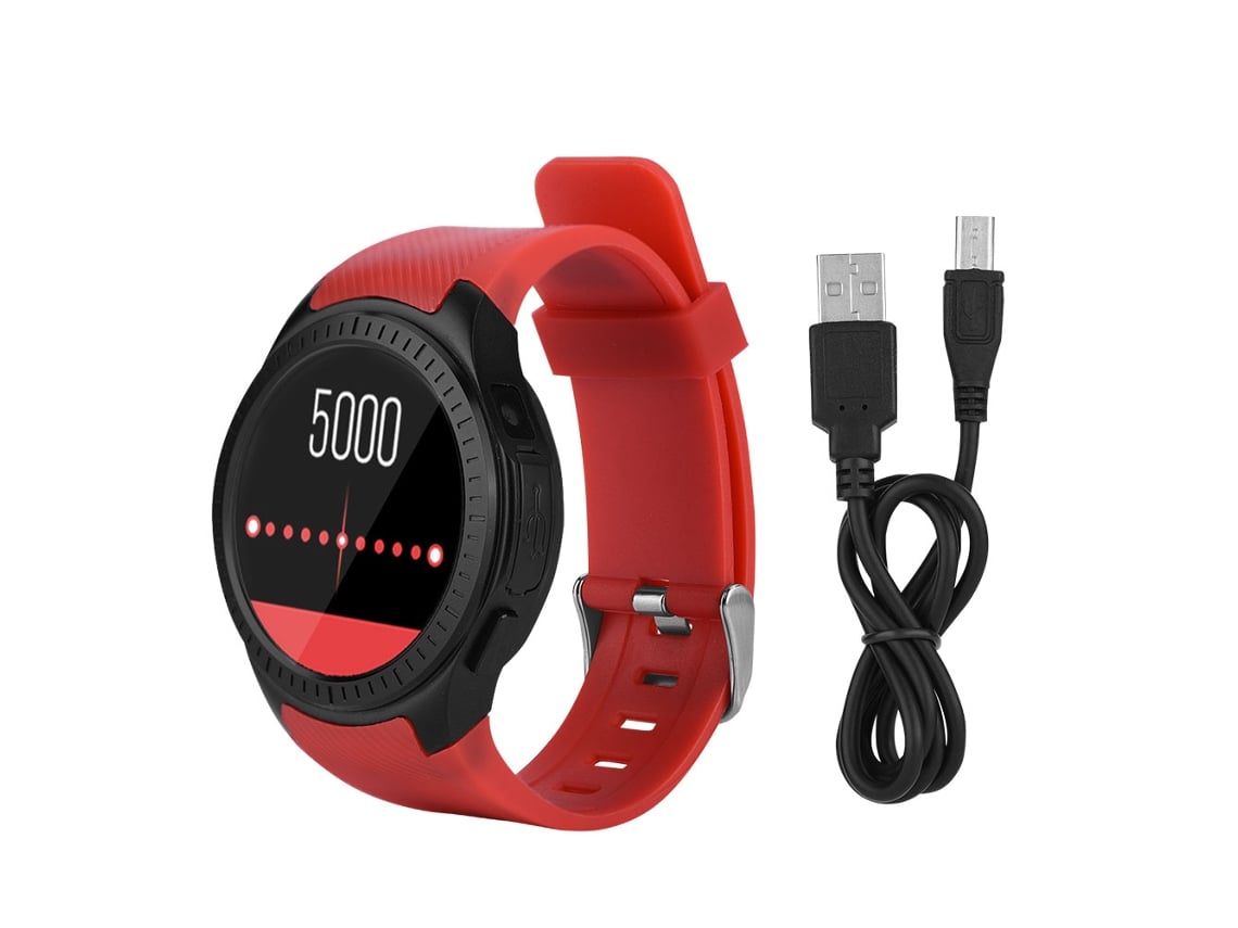 Reloj Inteligente Con Música Bluetooth, Monitor De Frecuencia Cardíaca, Tarjeta Tf, Rastreador Deportivo Y De Fitness