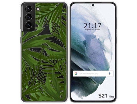 Carcasa Samsung Galaxy S21+ Plus 5G TUMUNDOSMARTPHONE Dibujos Transparente Multicolor