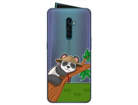 Carcasa Oppo Reno 2 TUMUNDOSMARTPHONE Dibujos Transparente Multicolor