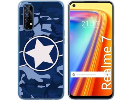 Carcasa Realme 7 TUMUNDOSMARTPHONE Camuflaje 03 Multicolor