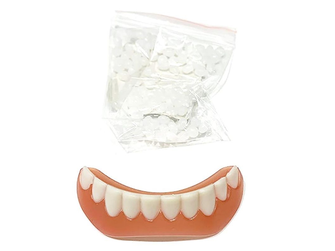 Carillas Dentales Snap-on Perfect Smile Para Dientes Superiores E Inferiores - Prótesis Dentales