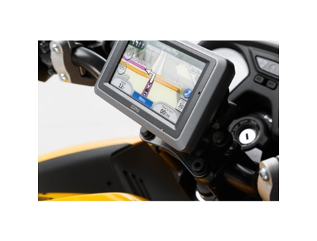 Soporte para gps con amortiguación de cierre rápido SW-Motech