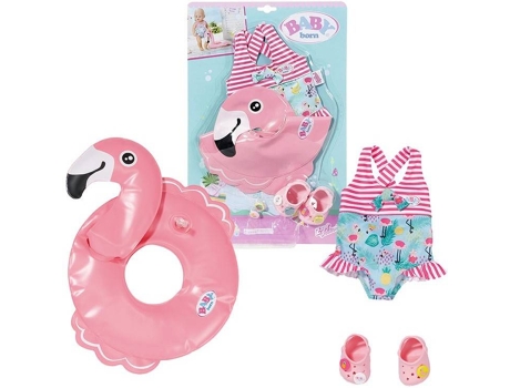Bebé de Jugar ZAPF BABY born Set Vacaciones Verano Divertido (Edad Mínima: 3 - 43 cm)