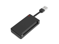 Lector de tarjetas de memoria inteligente USB 2,0 para tarjeta de identidad adaptador clonador de tarjeta inteligente ALLINLESS