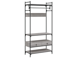 Maison Exclusive - Armario Cajones Madera Ingeniería Gris Sonoma 89x39x184,5 Cm