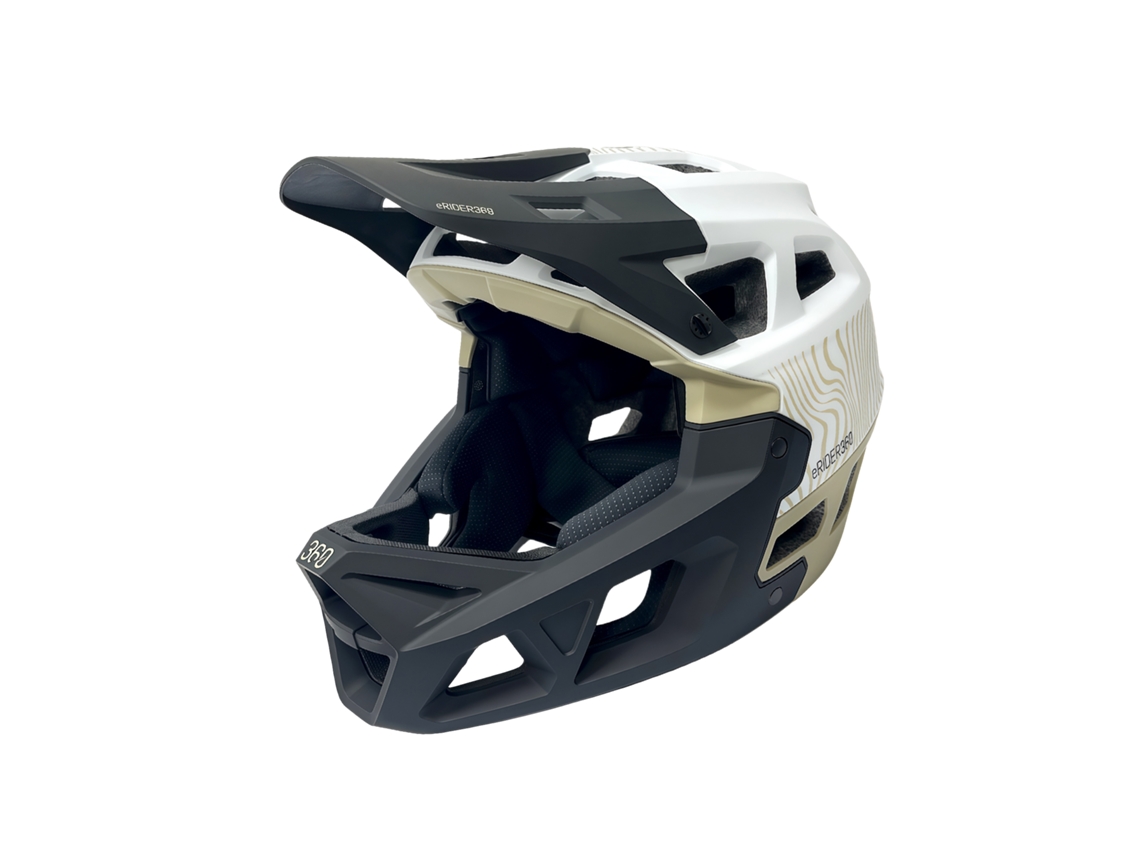 Casco Integra Sport Blanco - Verde Militar L