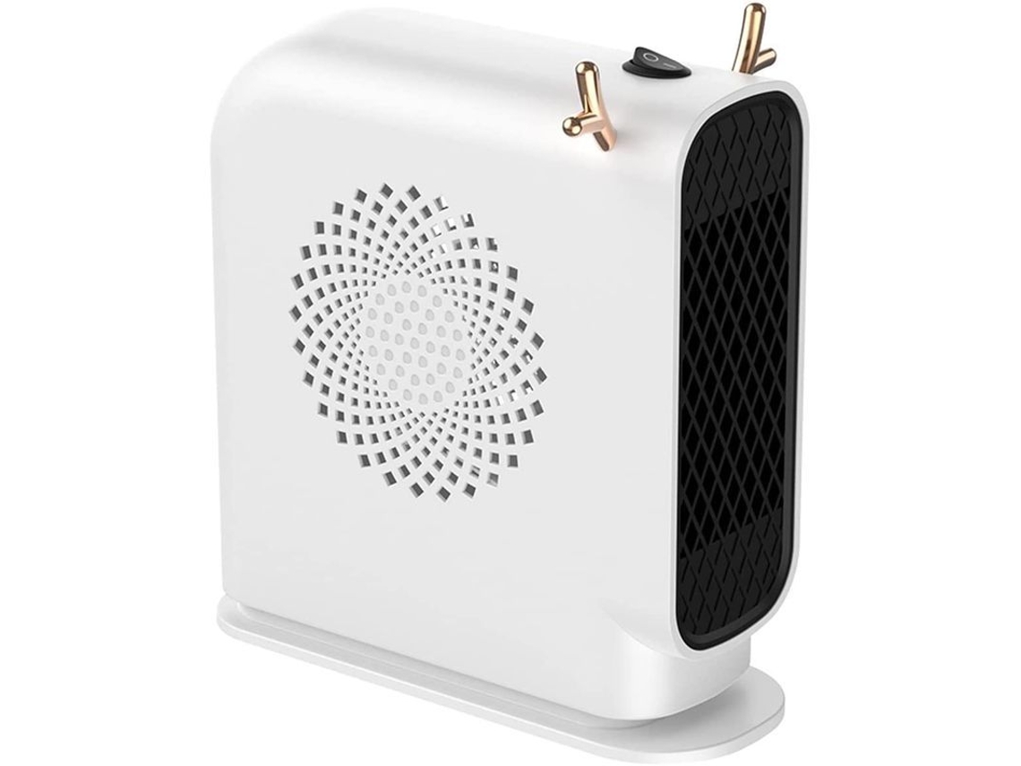 Calefactor De Mesa Pequeño, 500 W, Diseño De Astas De Ciervo, Calefacción Por Convección, Temperatura Constante, Seguro Y Económico.